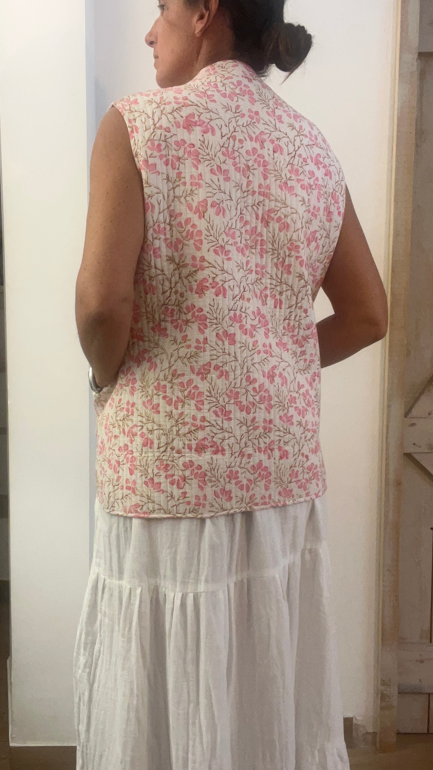 Gilet di cotone padded