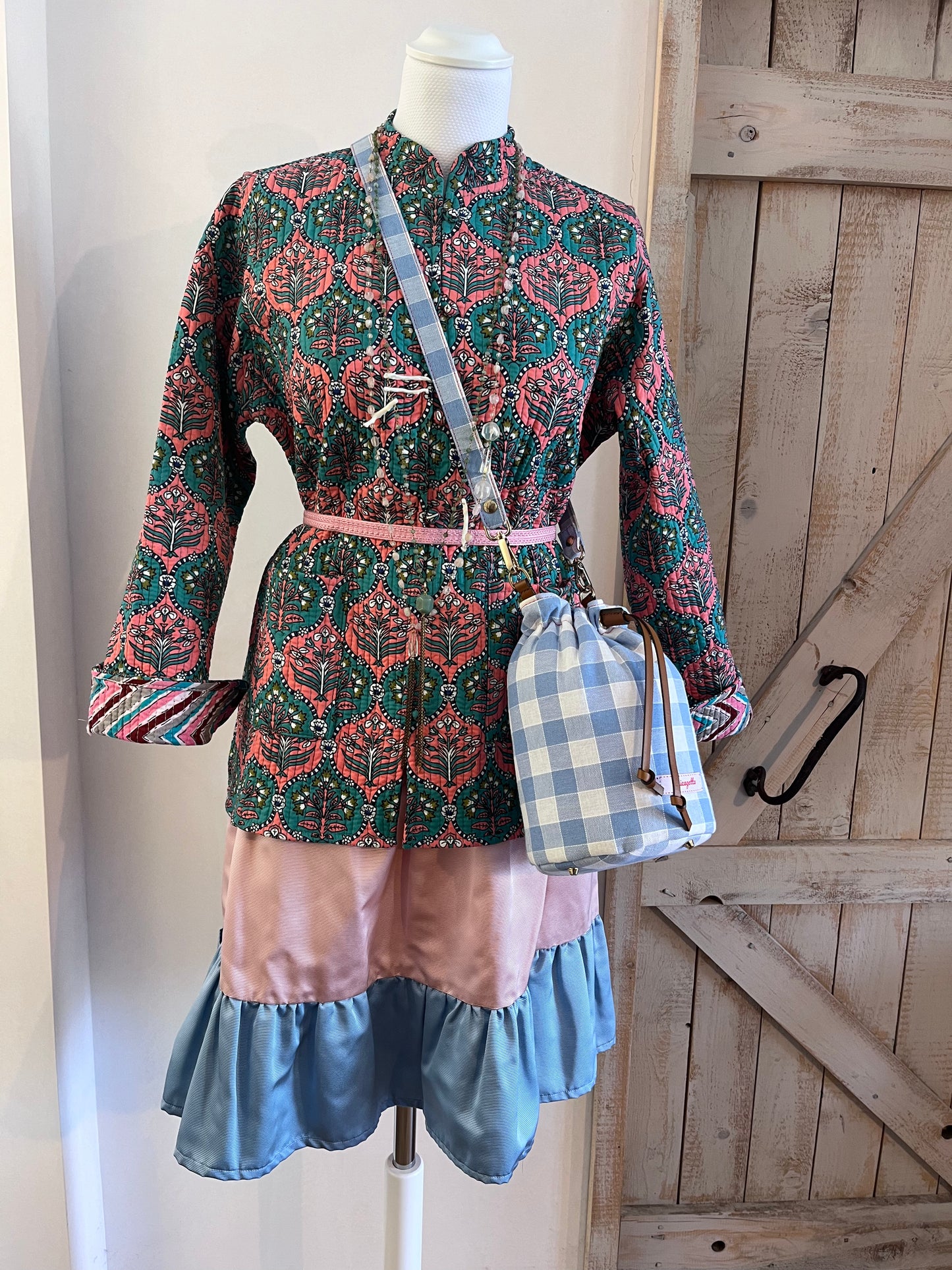 Padded cotton jacket with pockets
