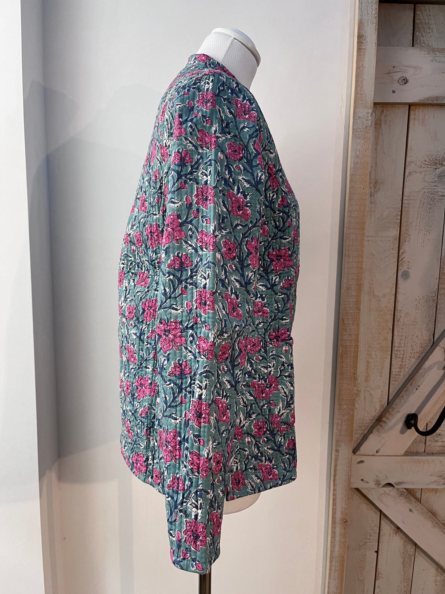 Padded cotton jacket with pockets