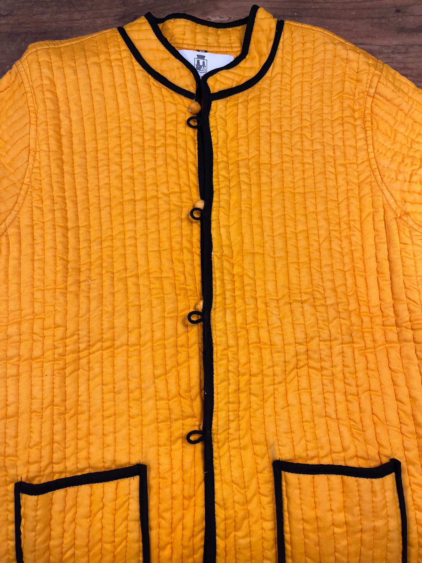 Padded cotton jacket with pockets