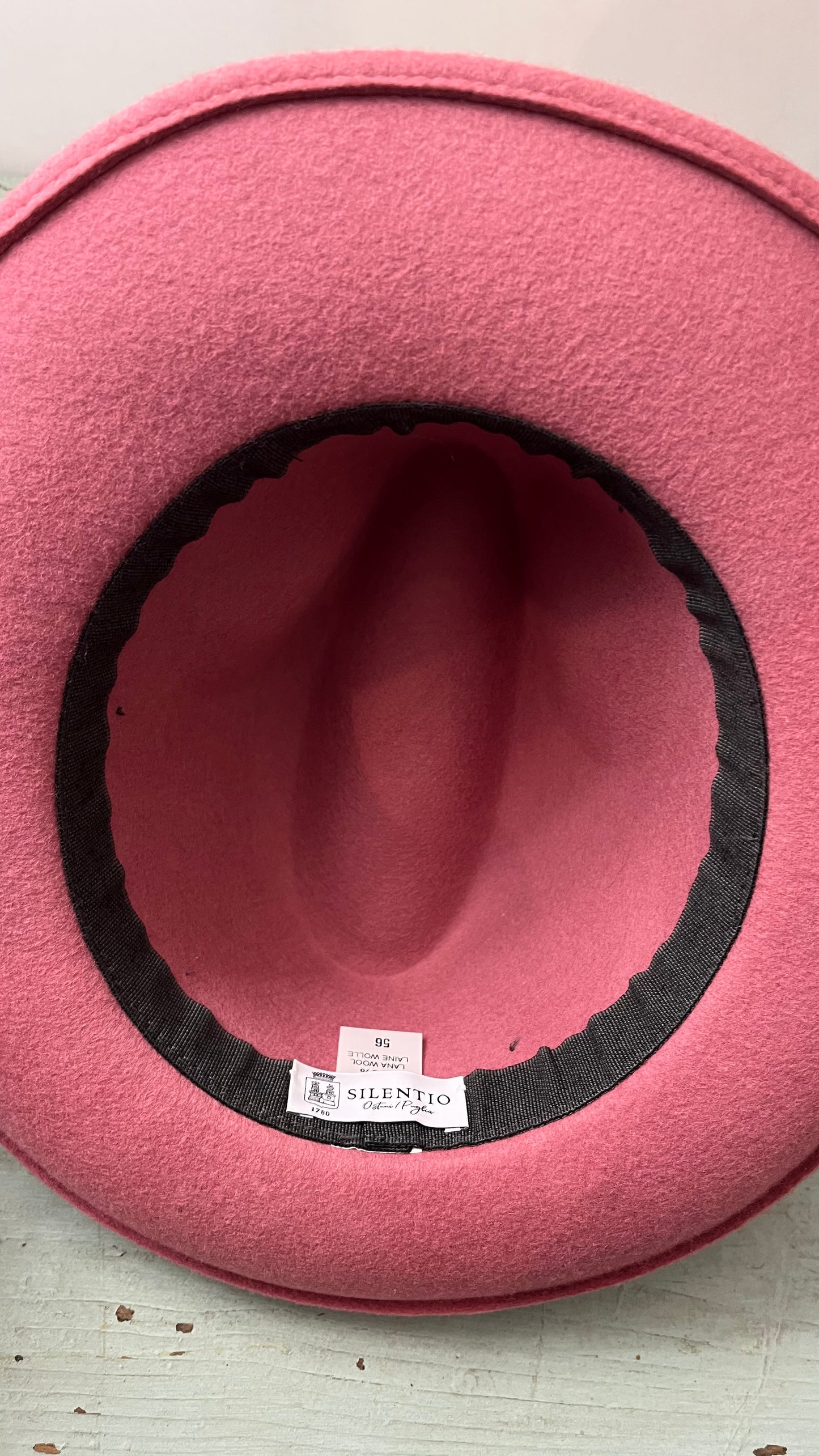 Cappello tipo Borsalino di feltro