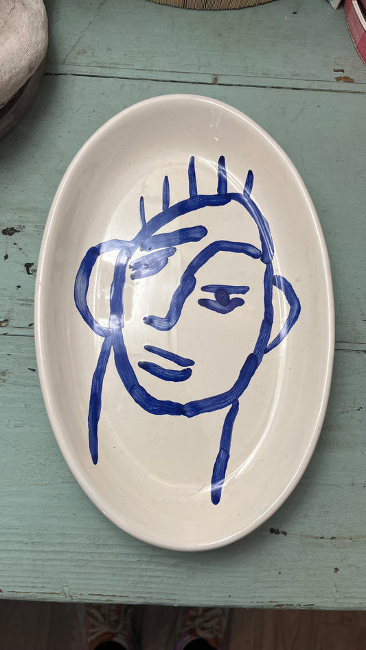 Piatto ovale collezione Antonio Fasano