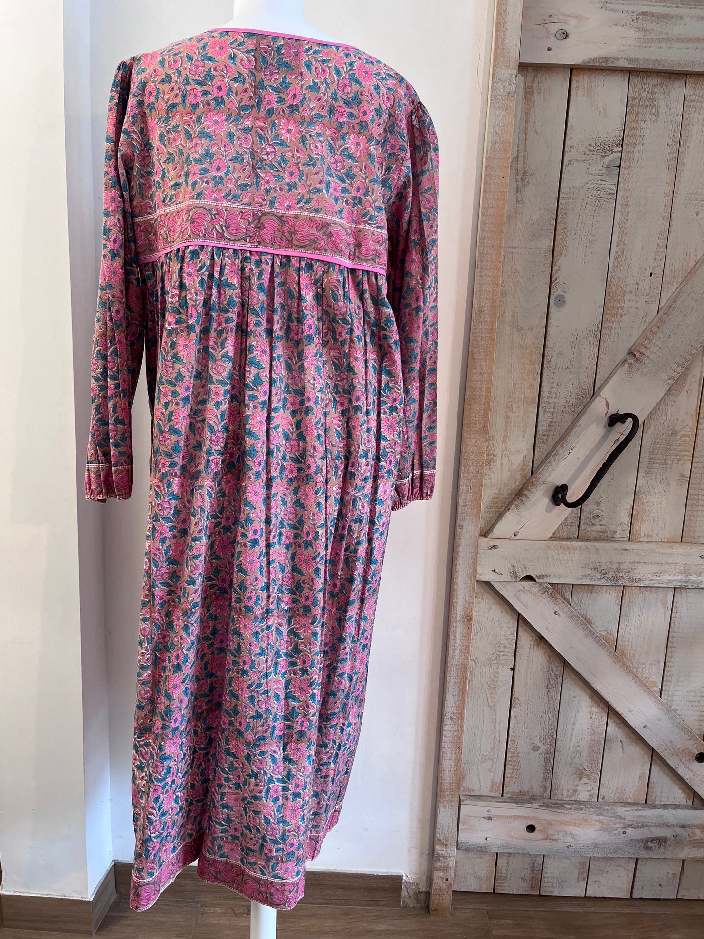 Hand-printed Dea dress