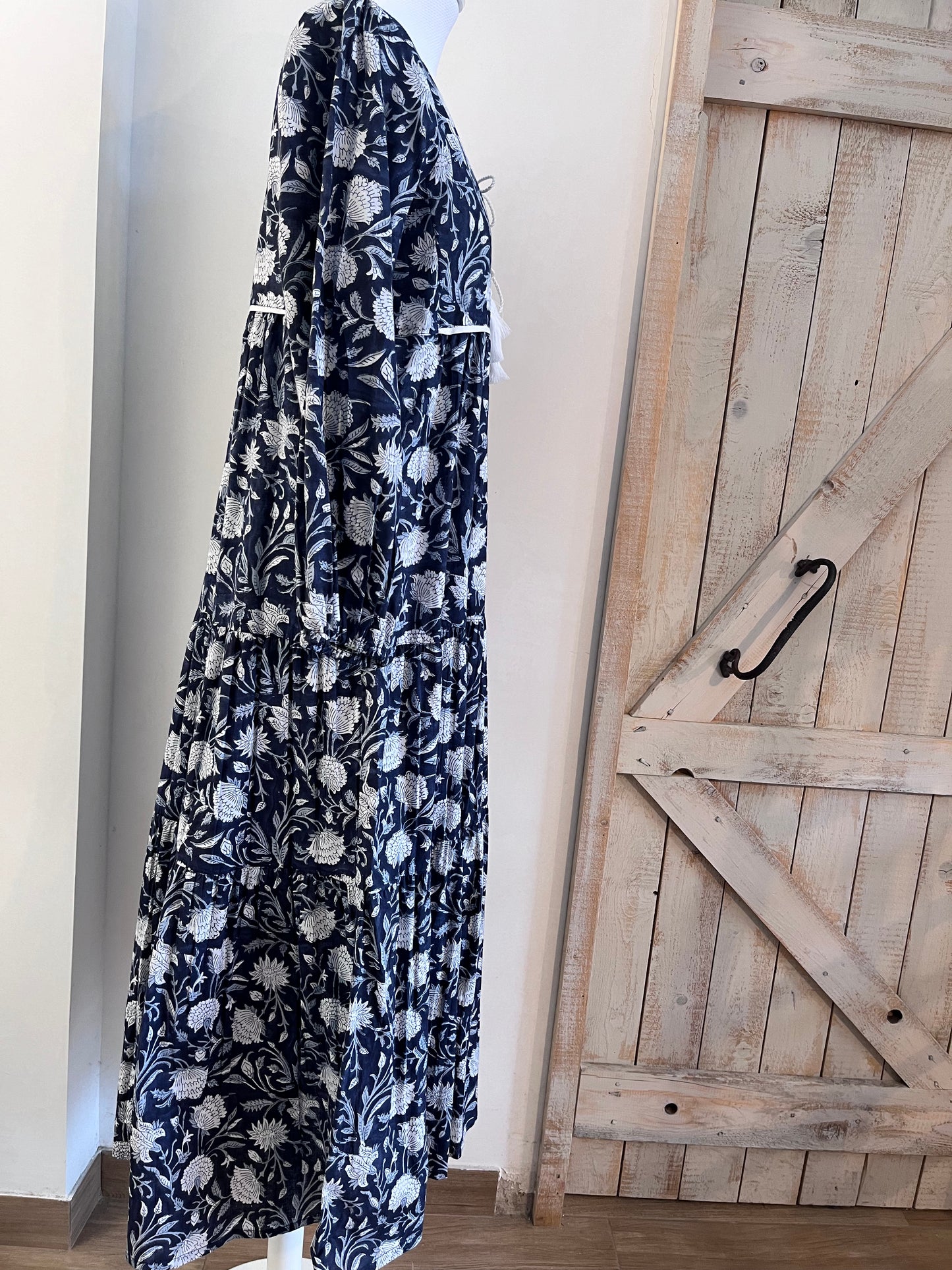 Hand-printed Dea dress