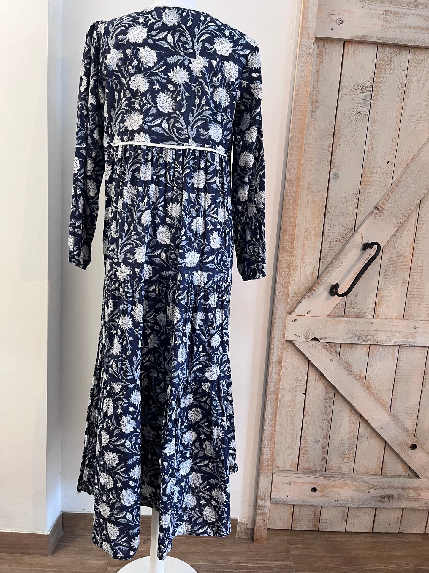 Hand-printed Dea dress