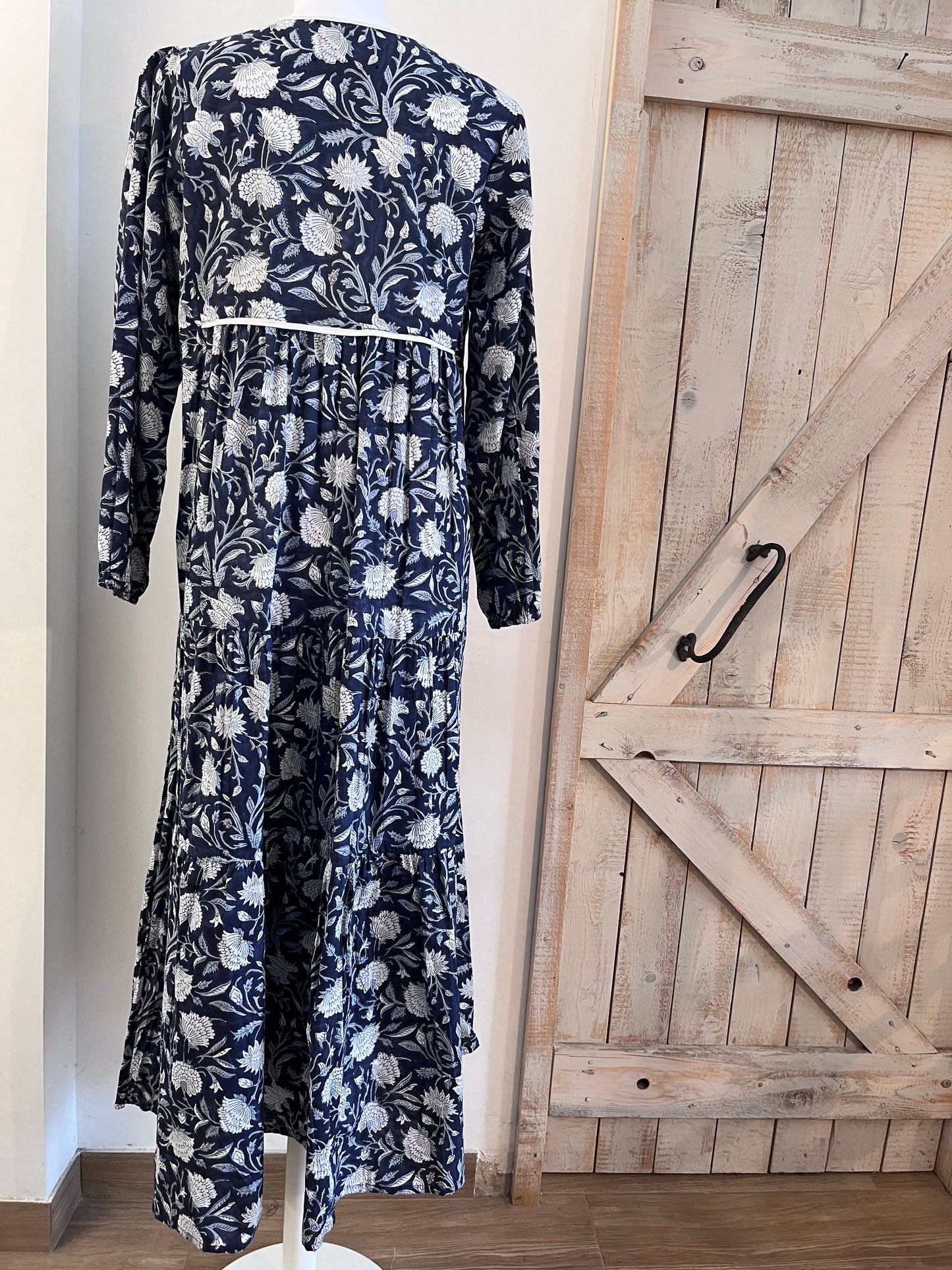 Hand-printed Dea dress