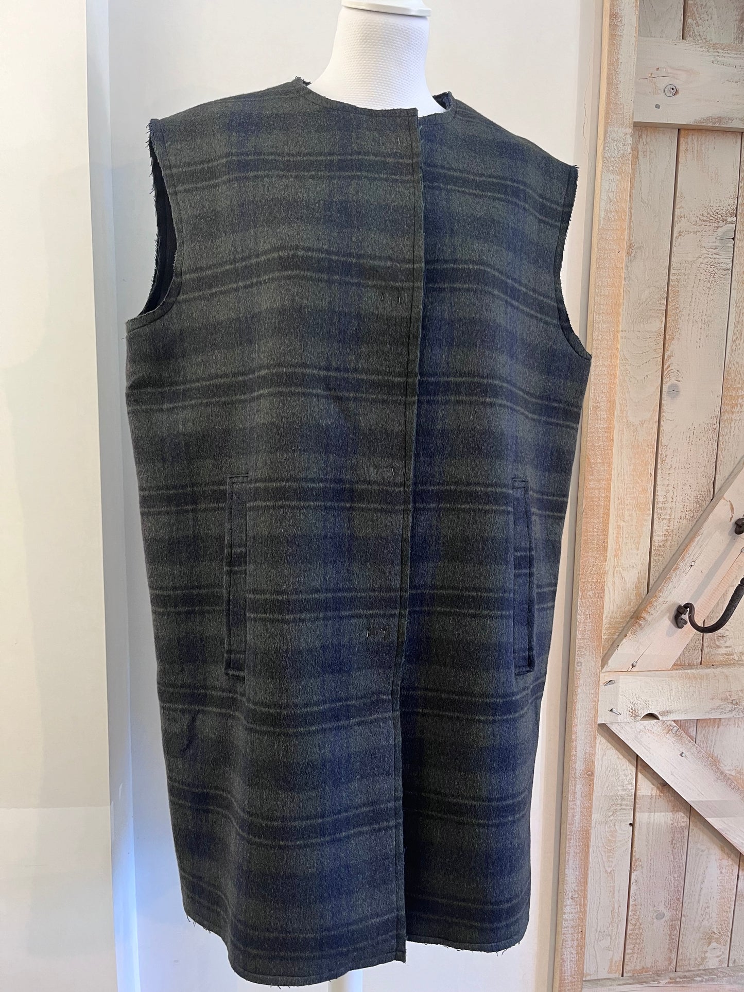 Cashmere double vest