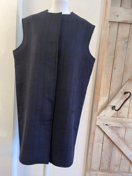 Cashmere double vest