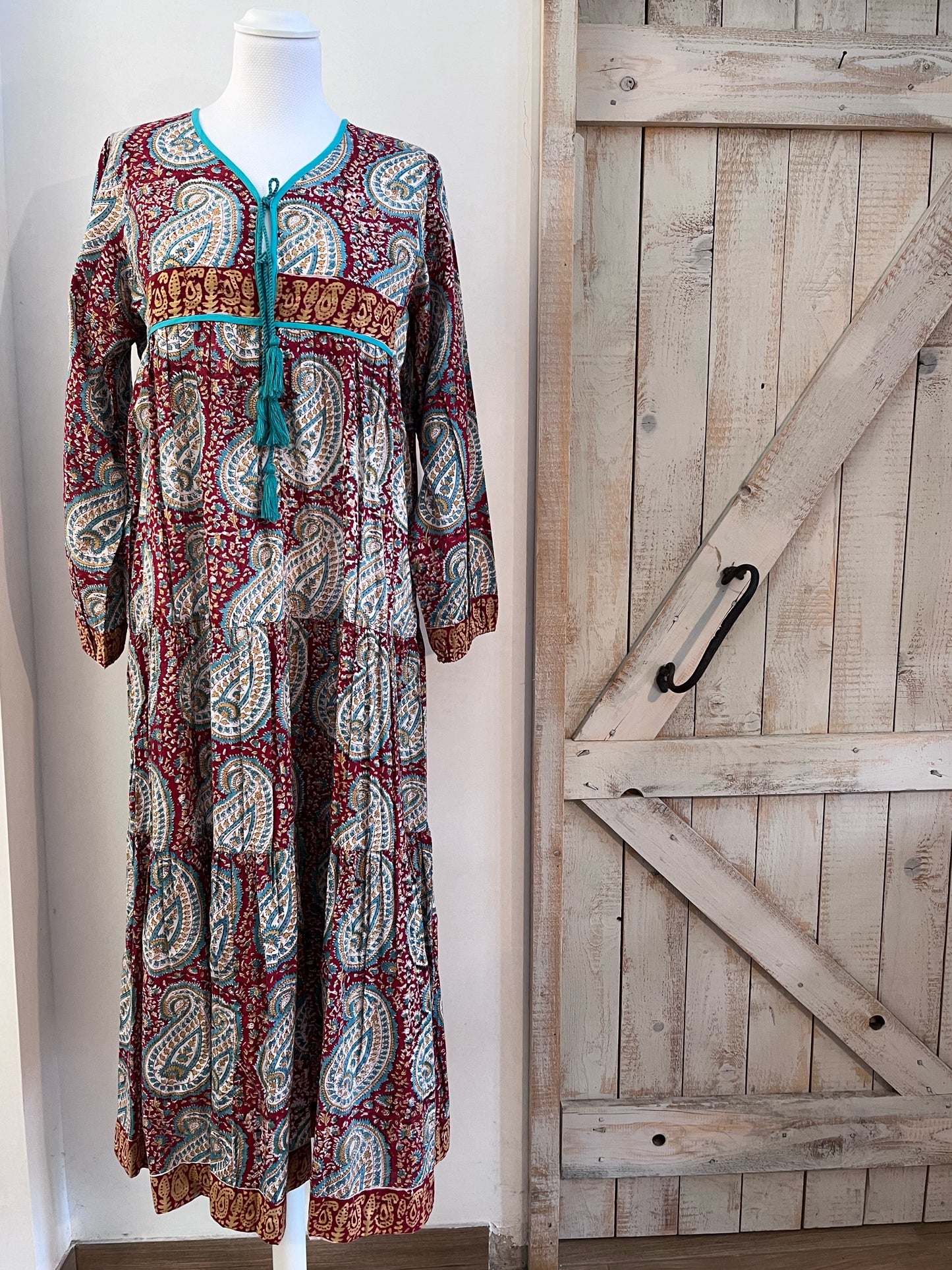 Hand-printed Dea dress