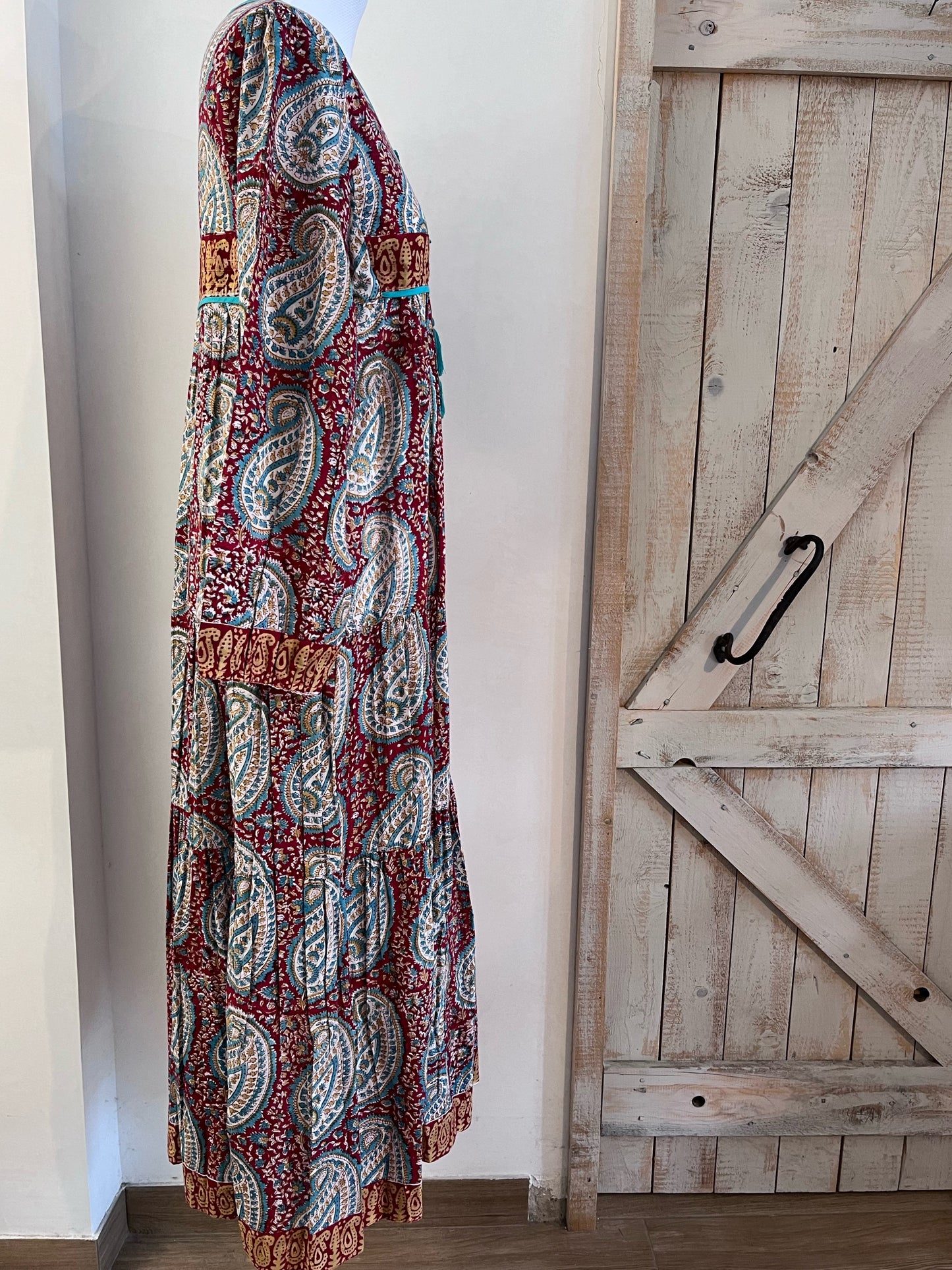 Hand-printed Dea dress