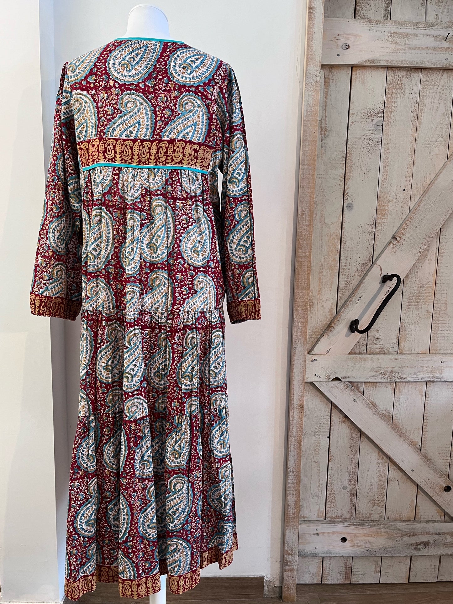 Hand-printed Dea dress