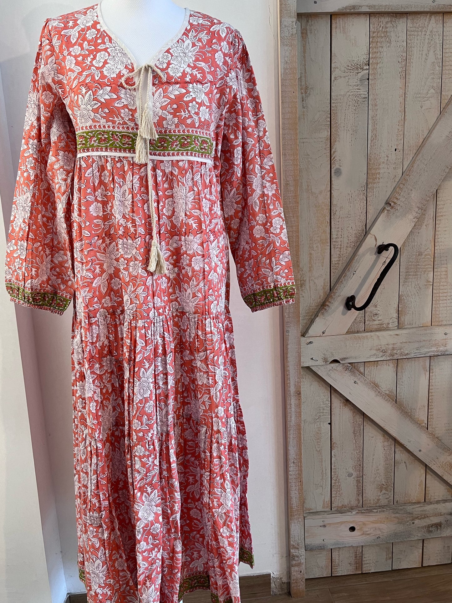 Hand-printed Dea dress