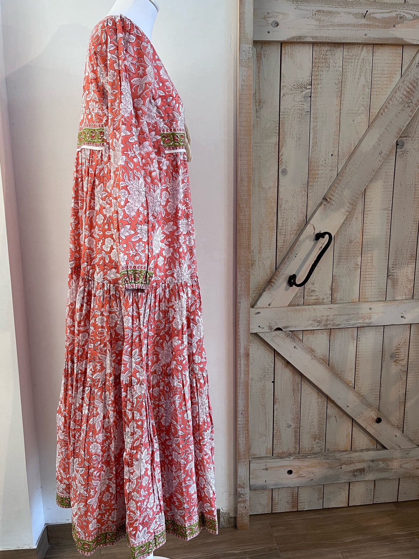 Hand-printed Dea dress