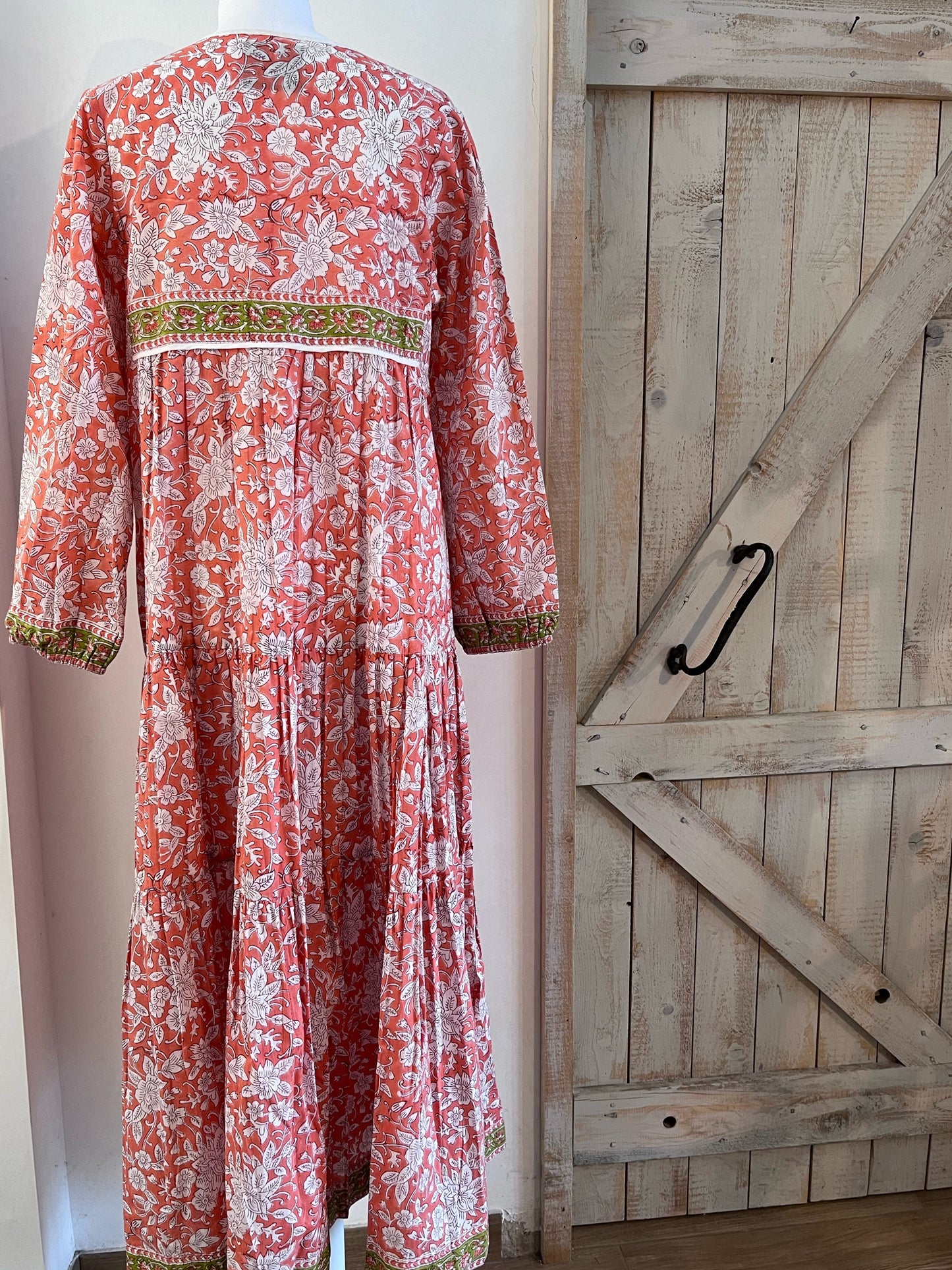 Hand-printed Dea dress