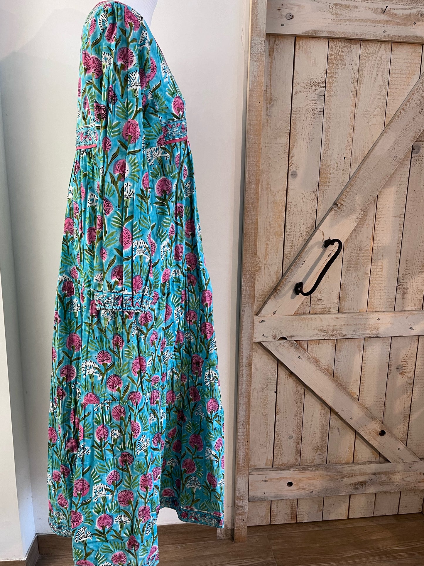 Hand-printed Dea dress