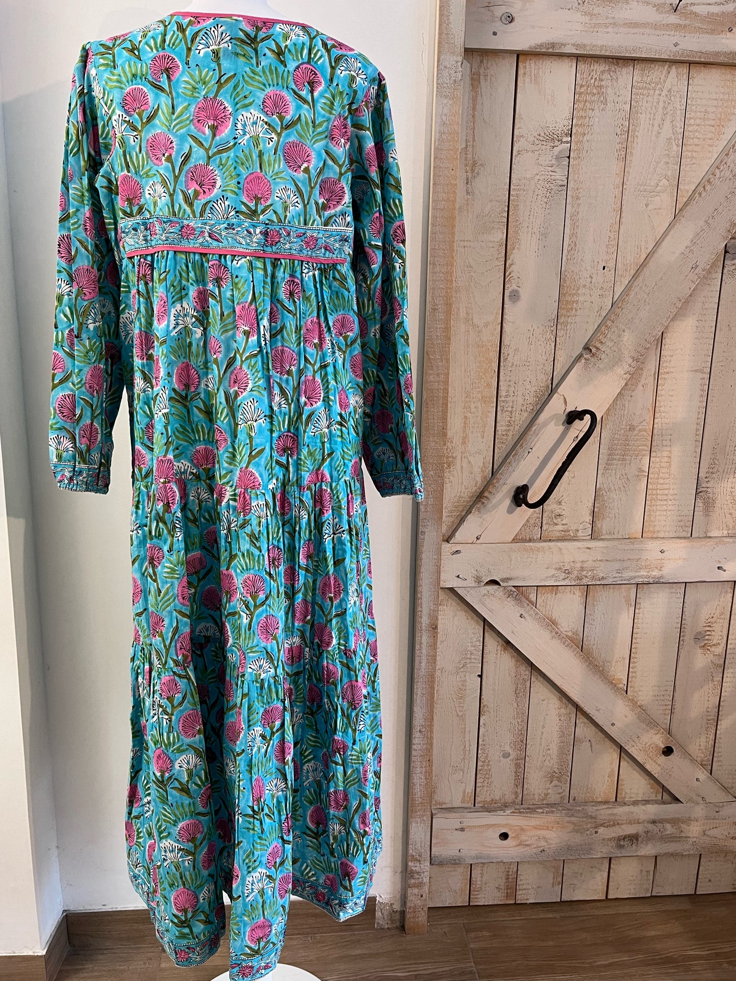 Hand-printed Dea dress