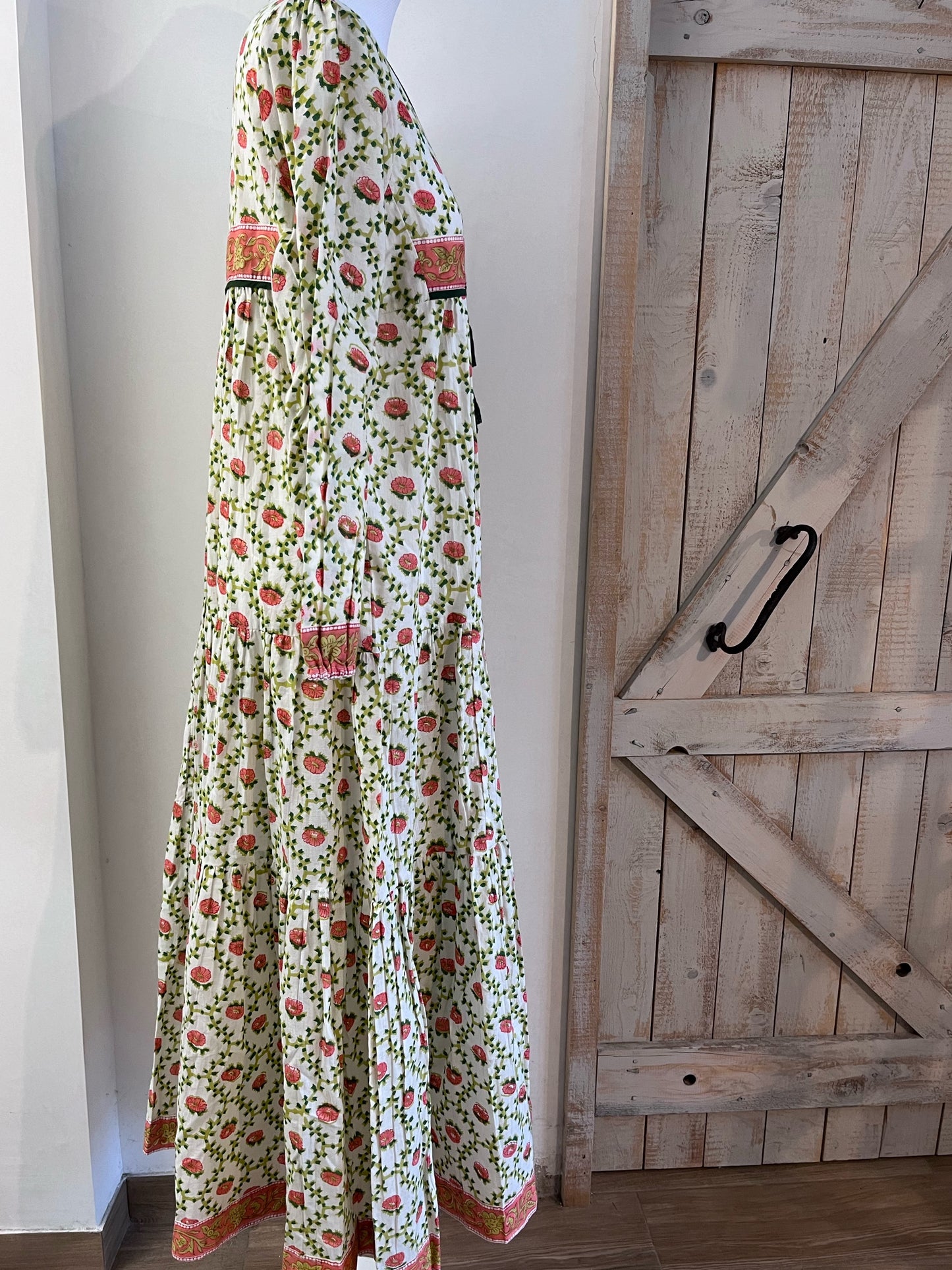 Hand-printed Dea dress