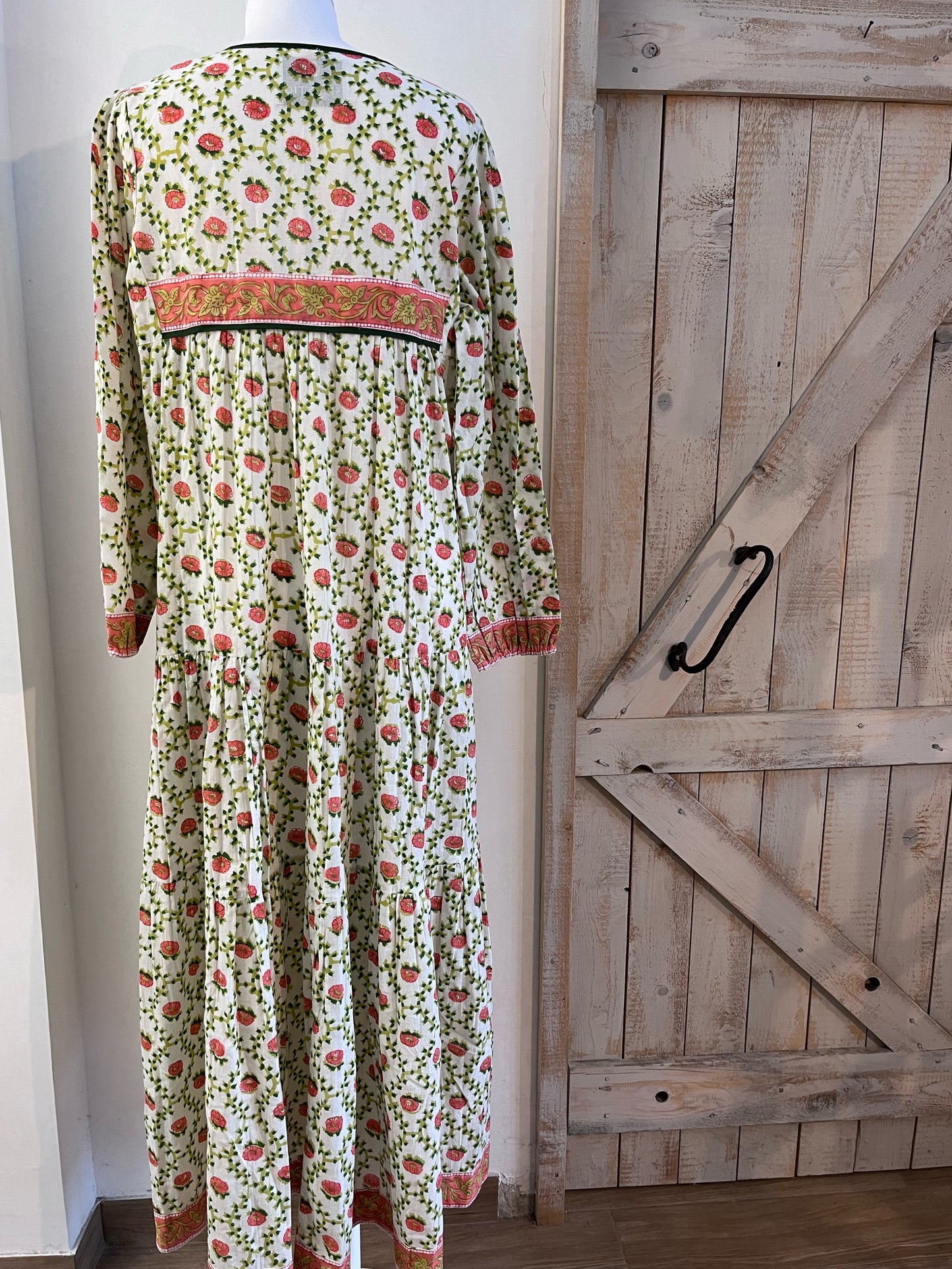 Hand-printed Dea dress