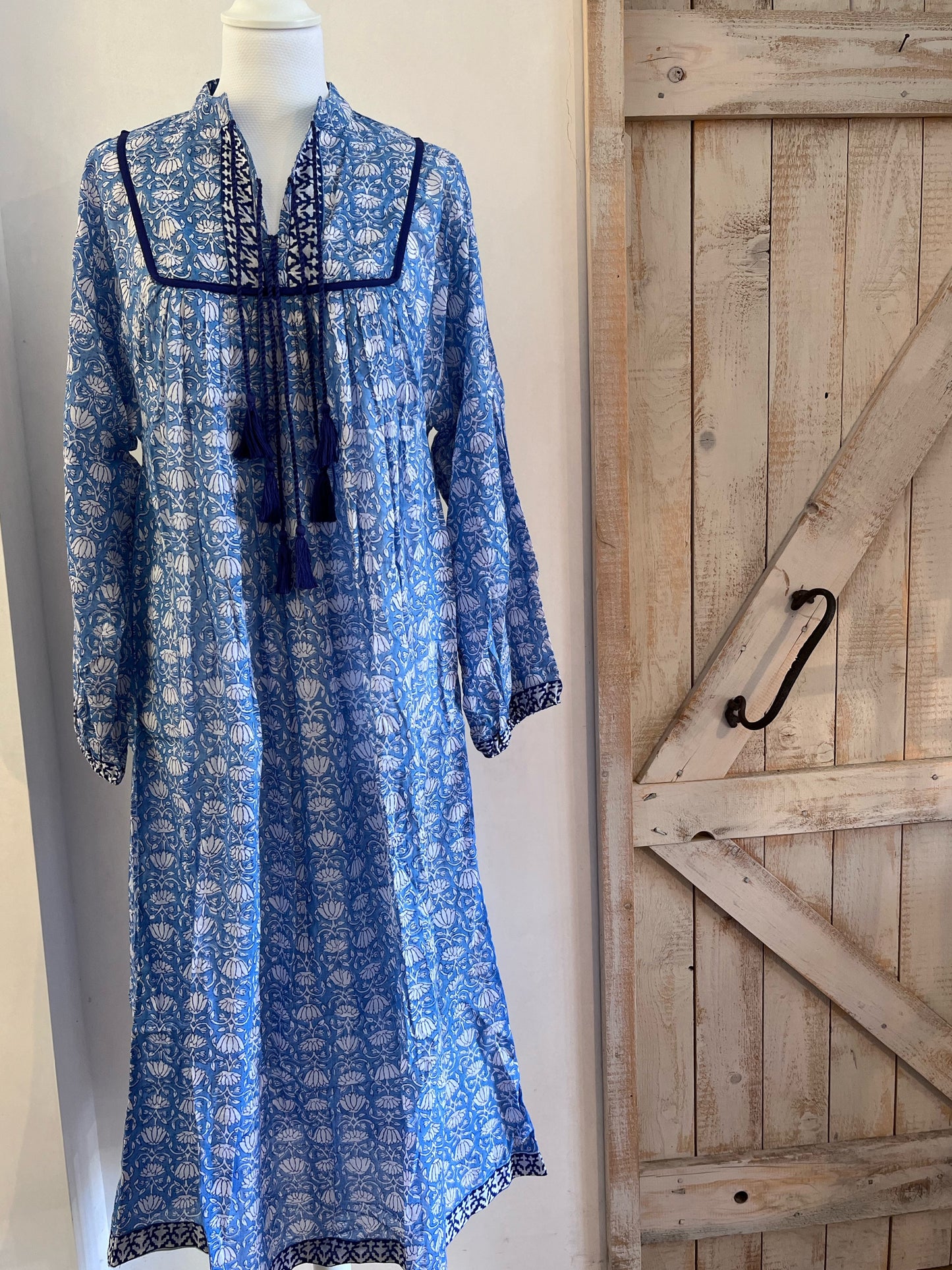 Hand-printed Sofi dress