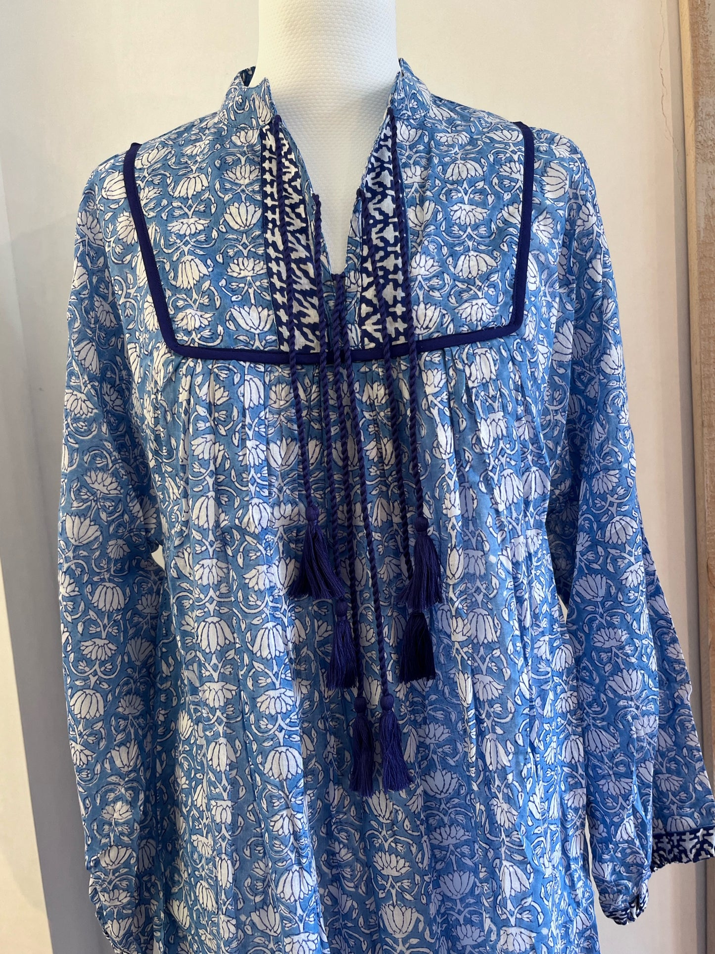 Hand-printed Sofi dress