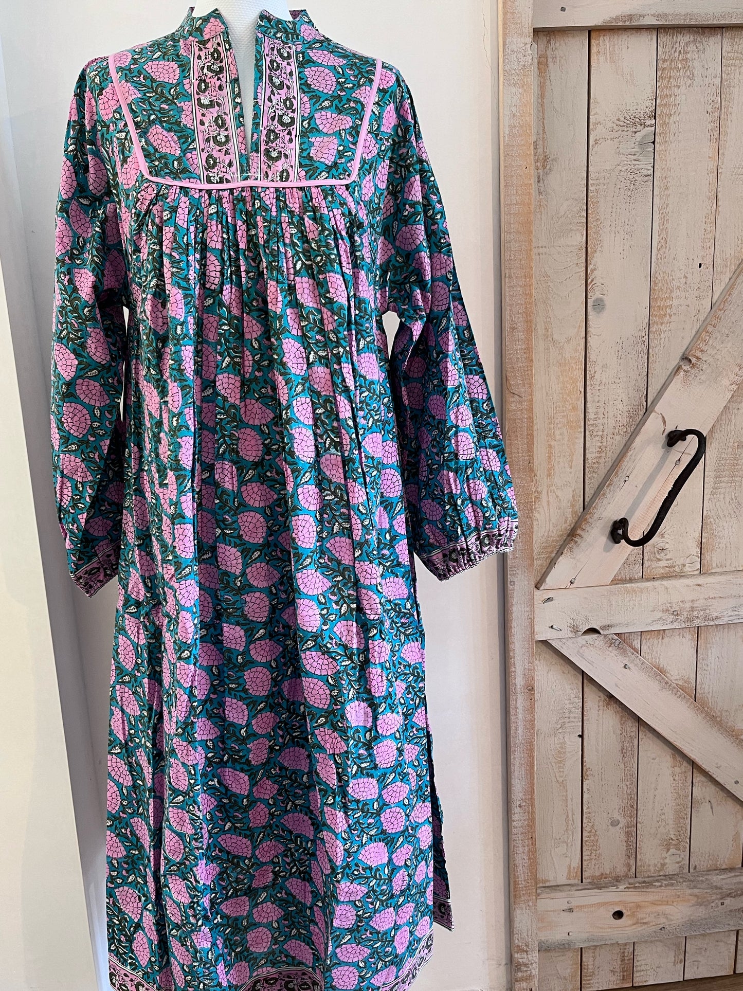 Hand-printed Sofi dress