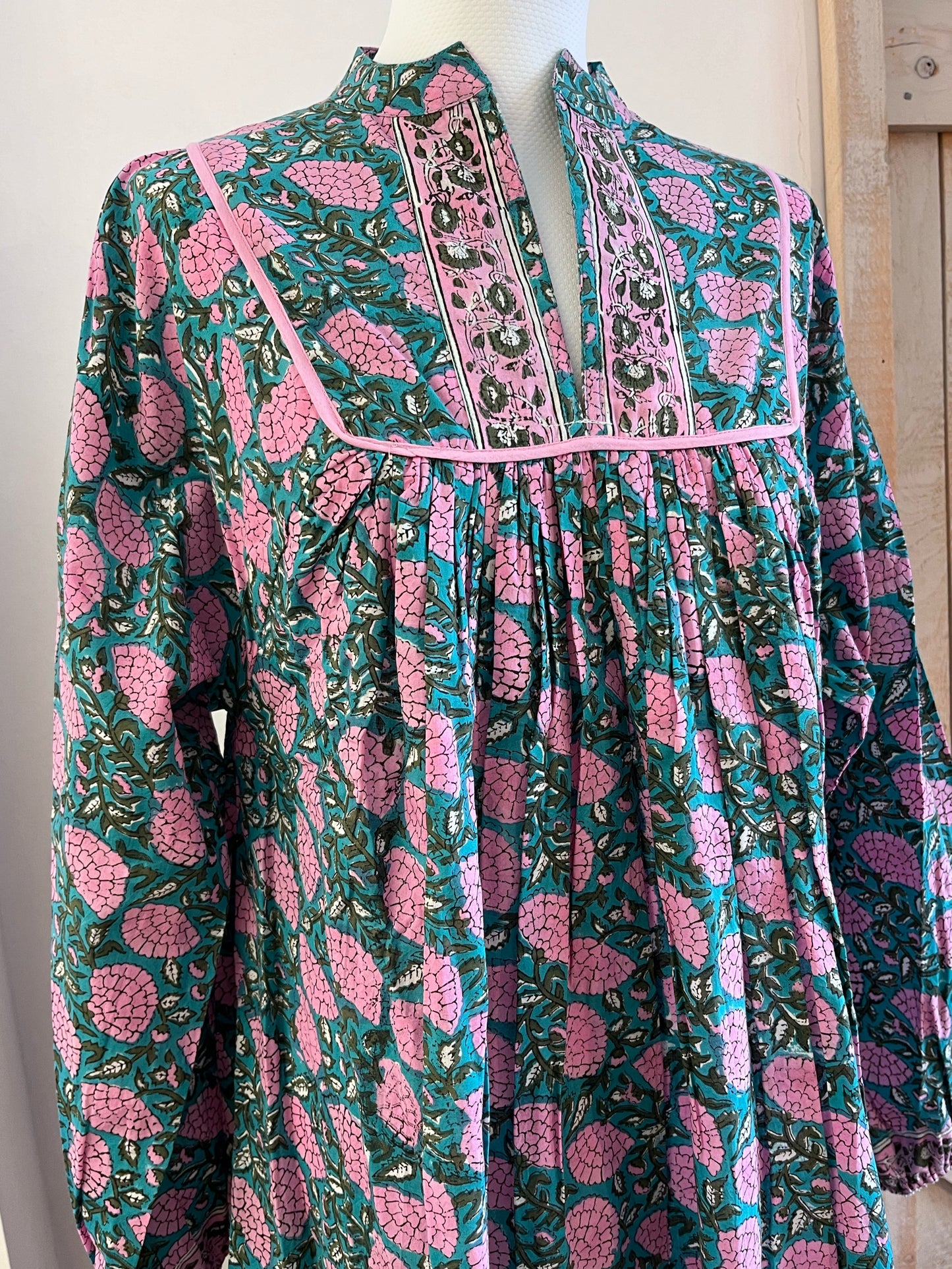 Hand-printed Sofi dress