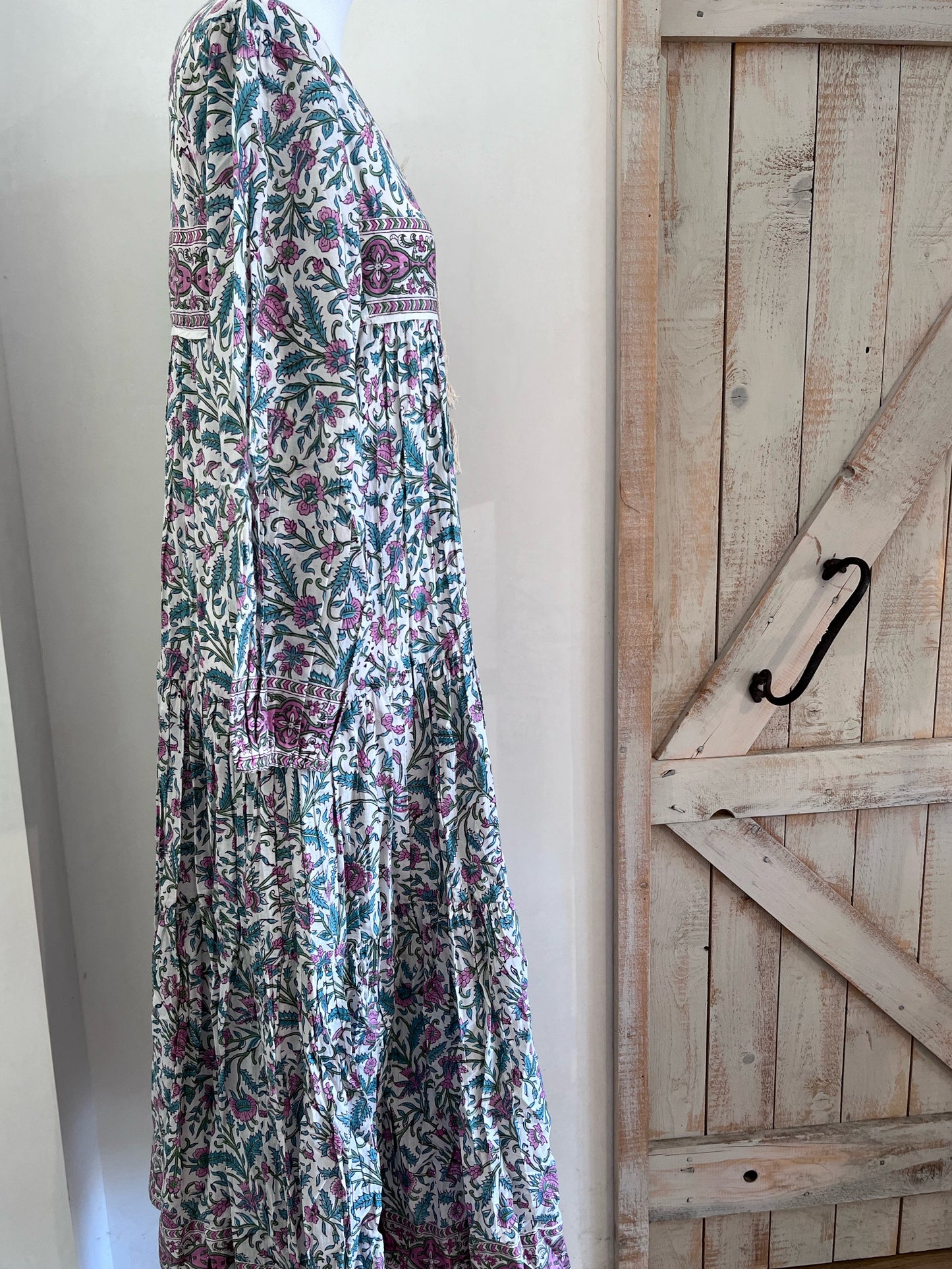 Hand-printed Dea dress