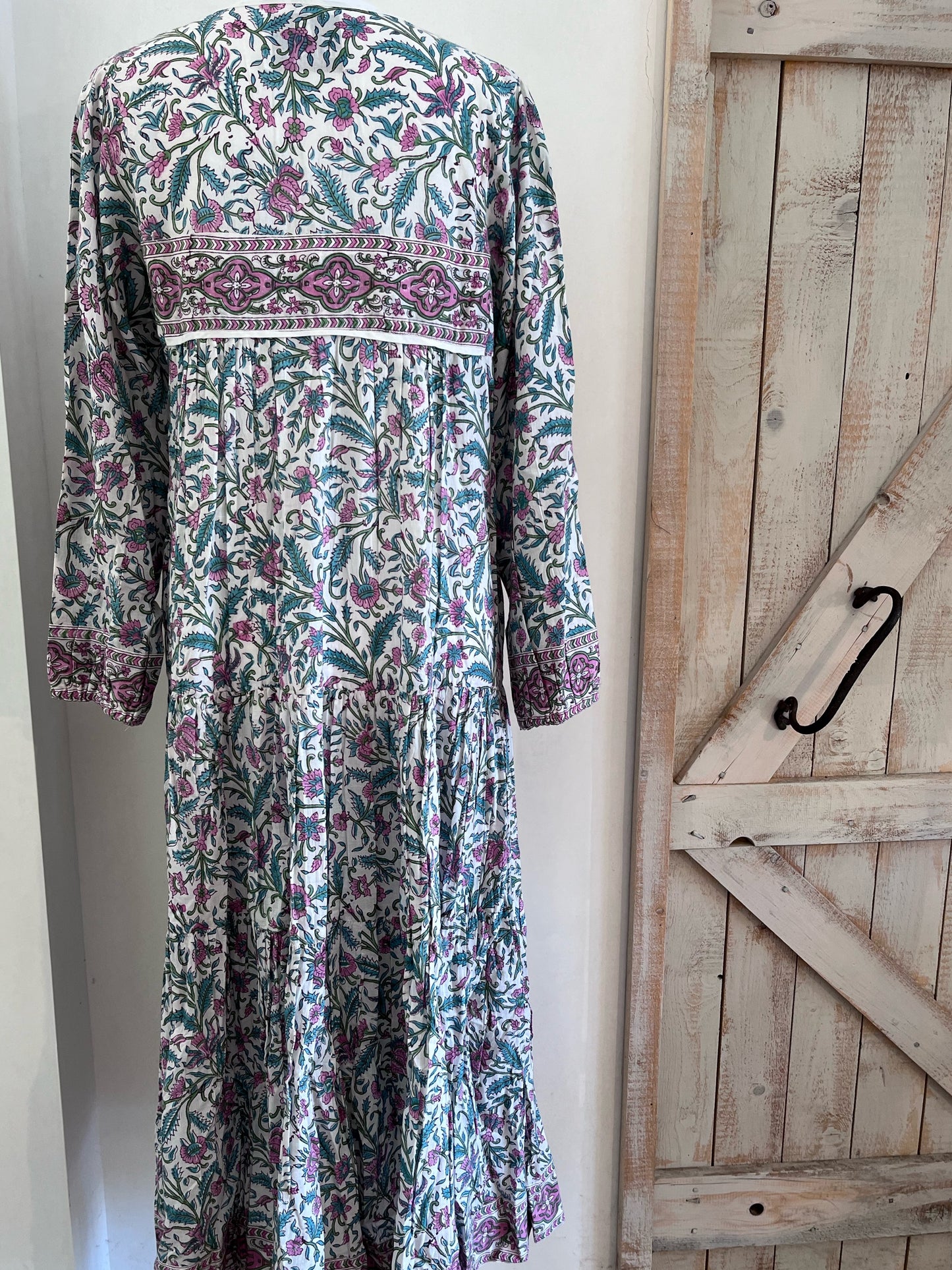 Hand-printed Dea dress