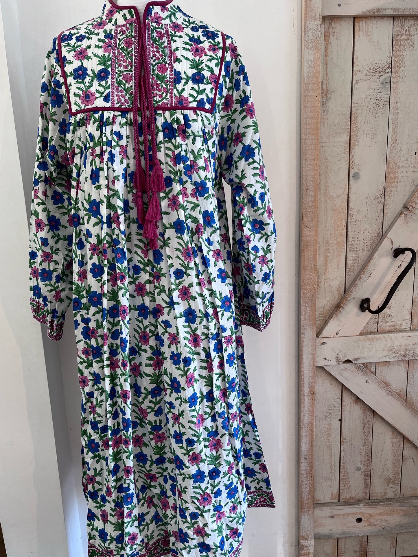 Hand-printed Sofi dress