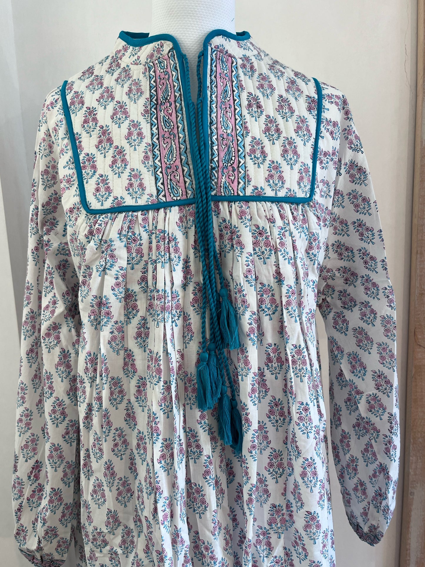 Hand-printed Sofi dress