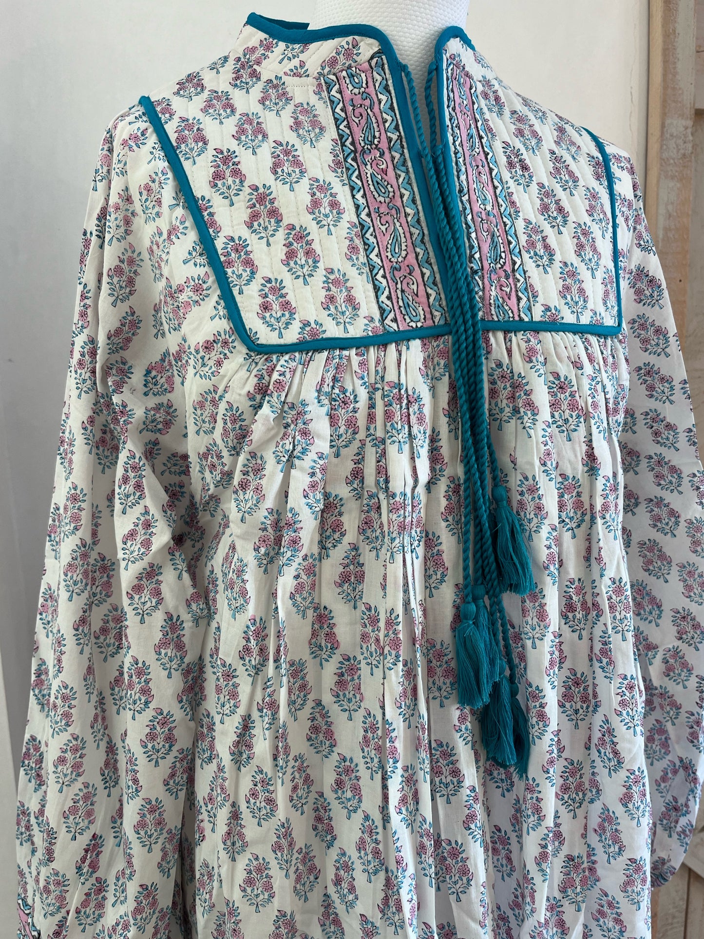 Hand-printed Sofi dress