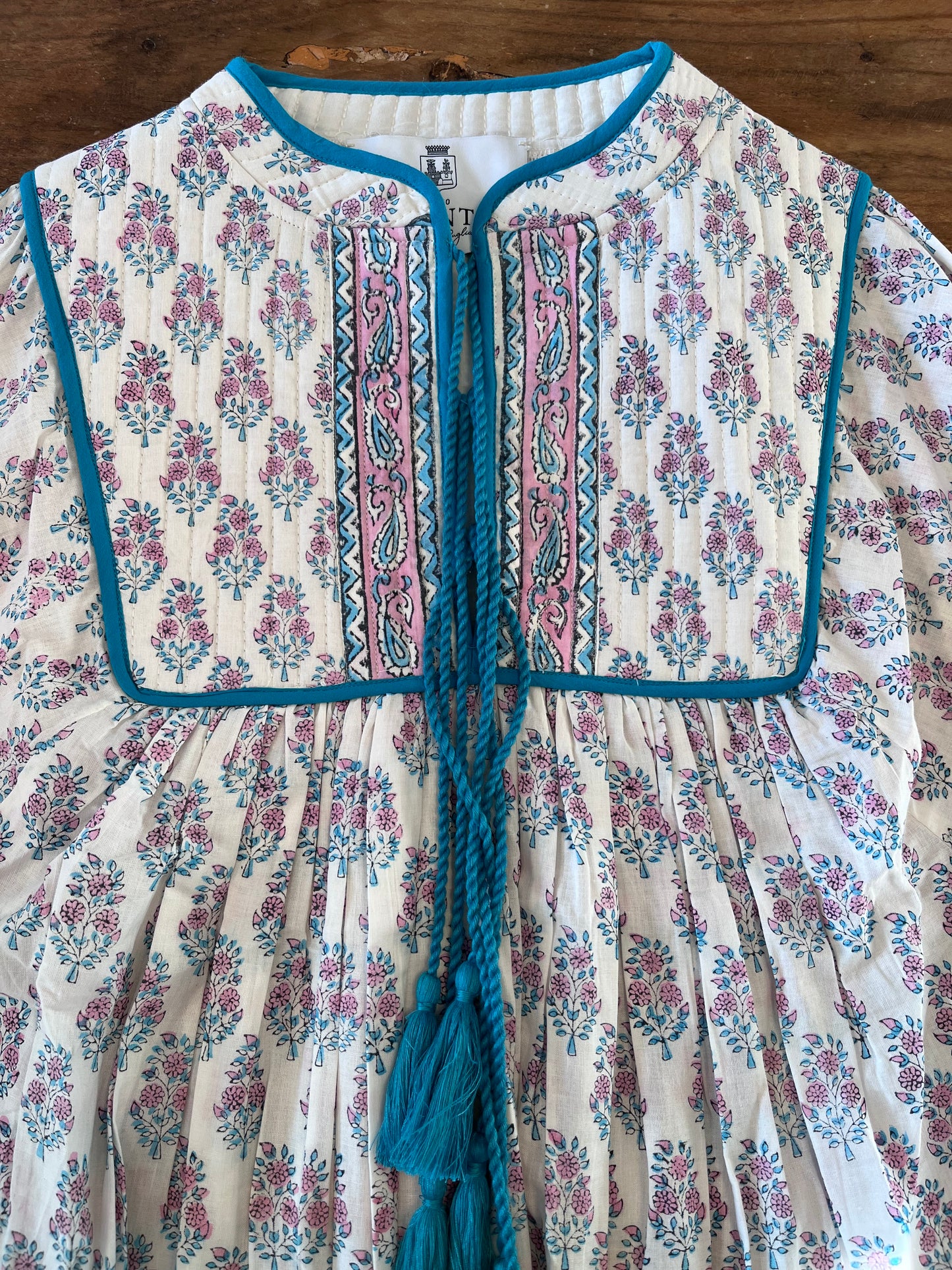 Hand-printed Sofi dress