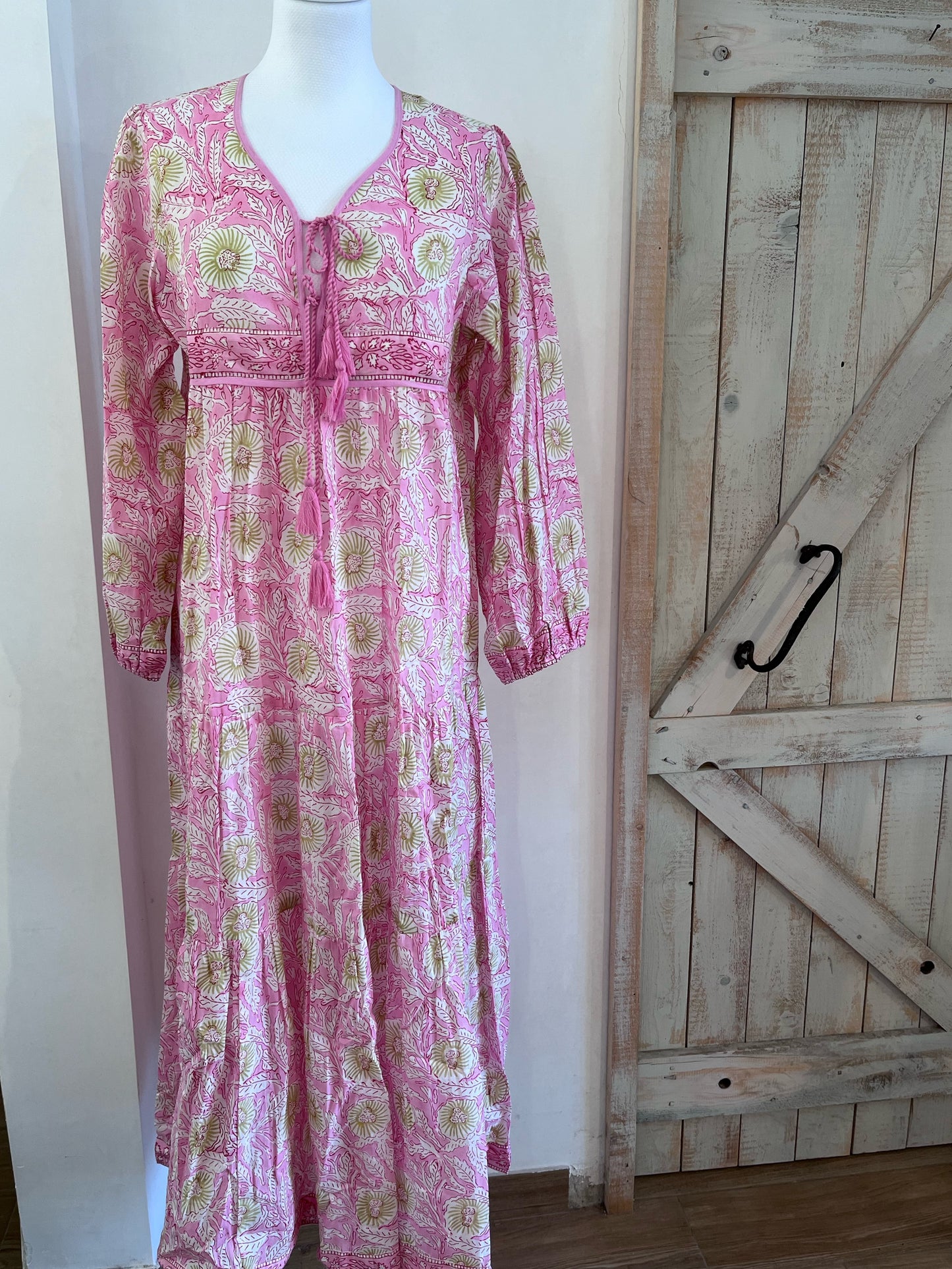 Hand-printed Dea dress