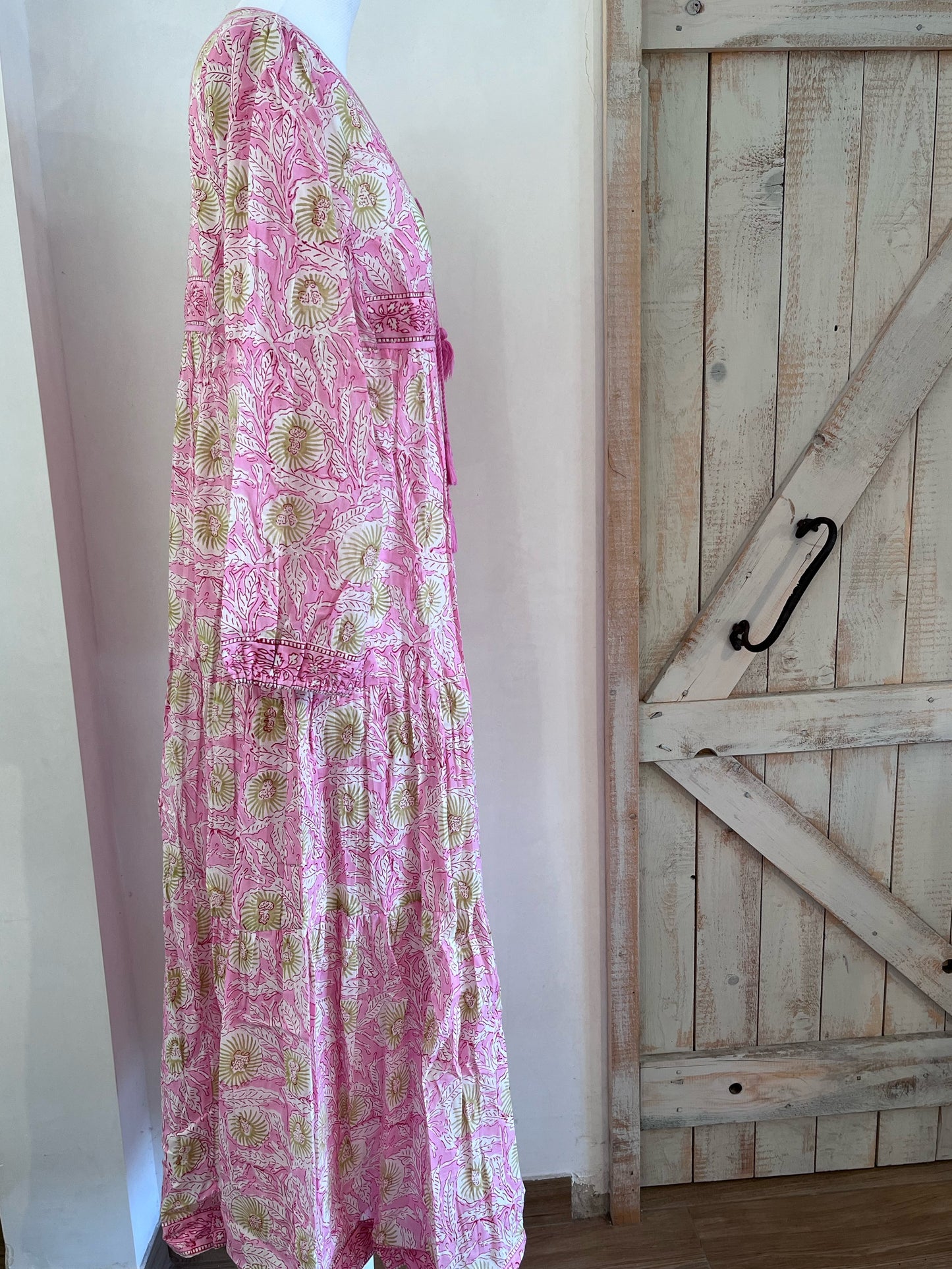 Hand-printed Dea dress