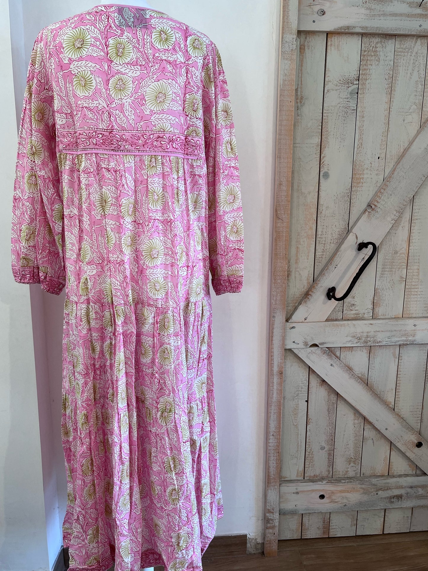 Hand-printed Dea dress