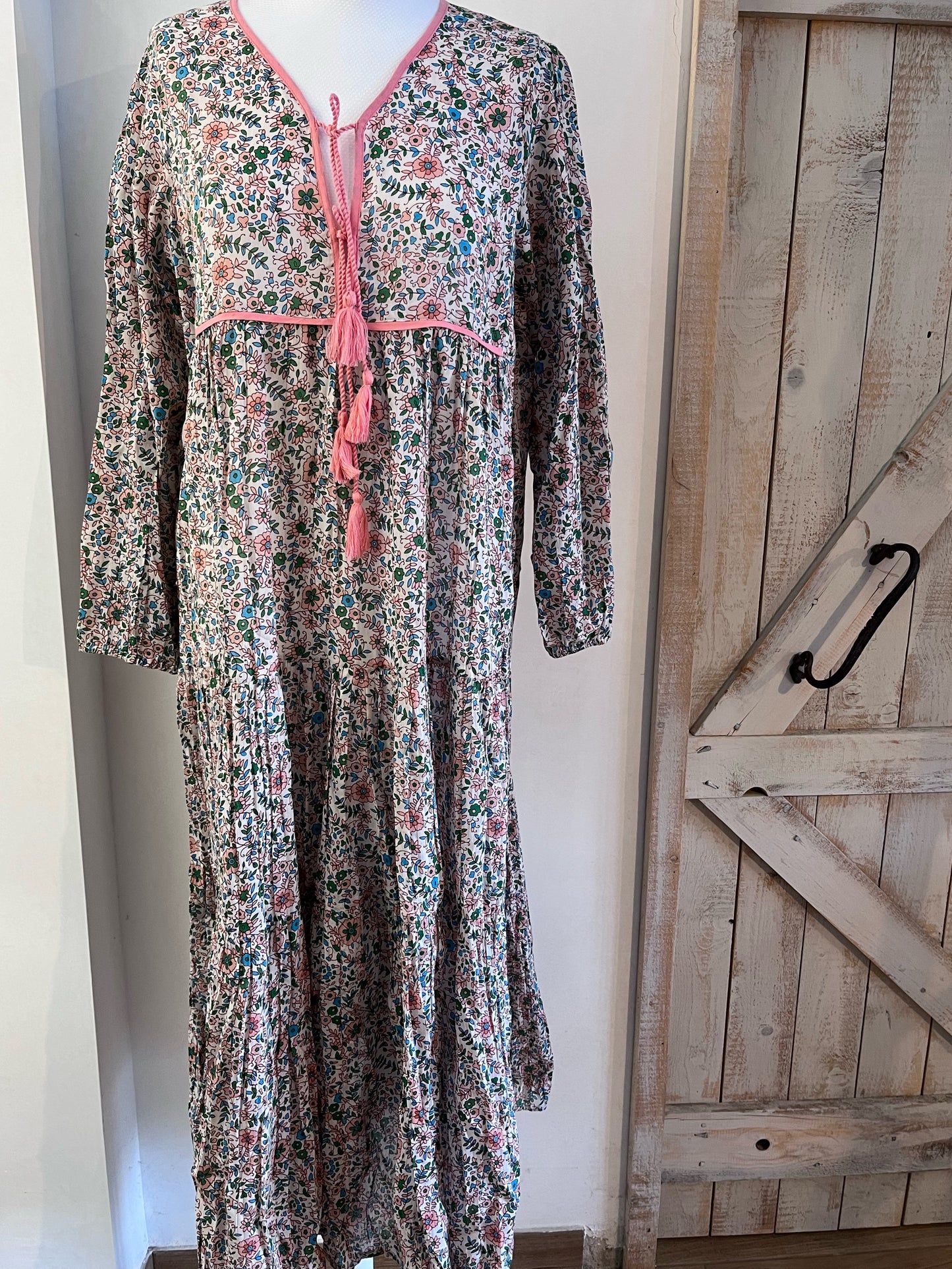 Hand-printed Dea dress