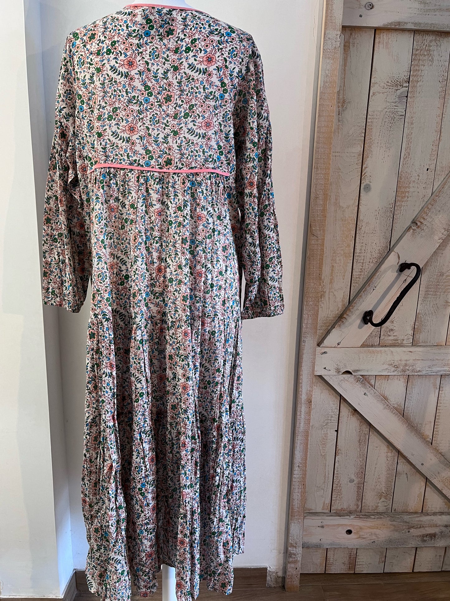 Hand-printed Dea dress