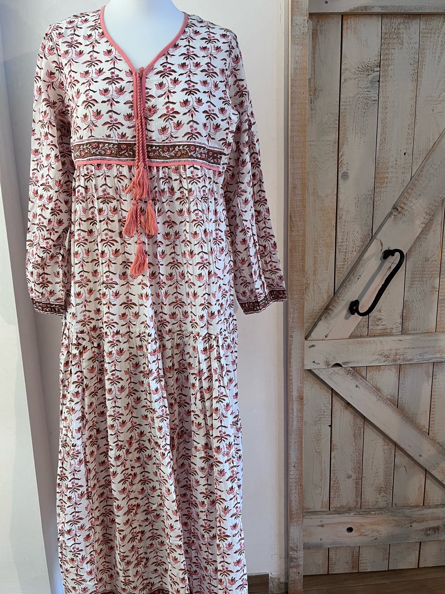 Hand-printed Dea dress