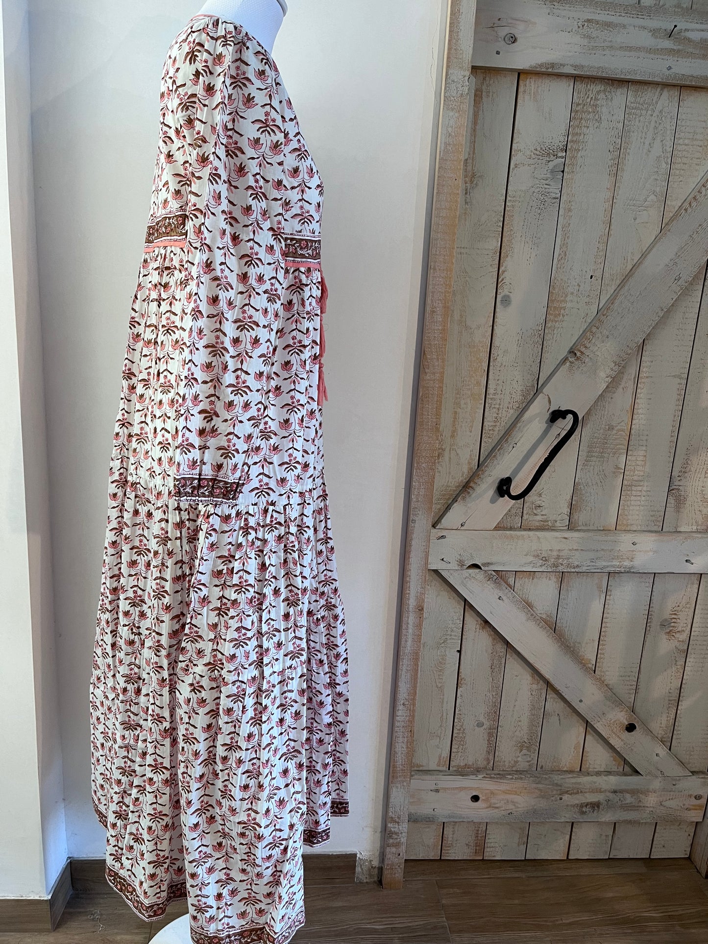 Hand-printed Dea dress