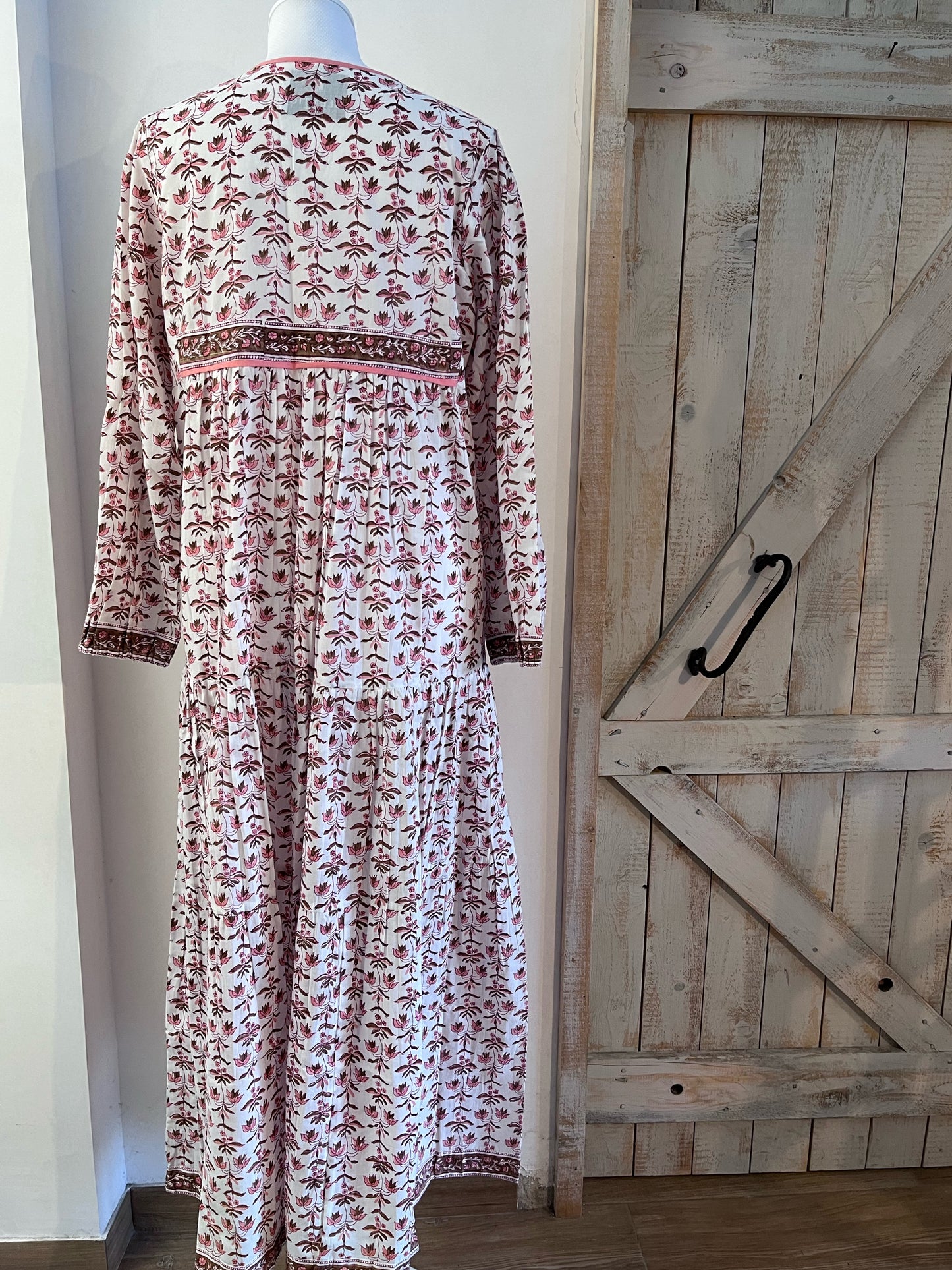 Hand-printed Dea dress