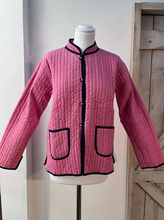 Padded cotton jacket with pockets